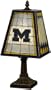Michigan 14" Art Glass Table Lamp