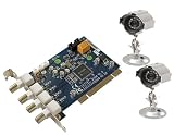 Q-See QSDT42DPCRC 4 Channel H.264 PCI DVR Card