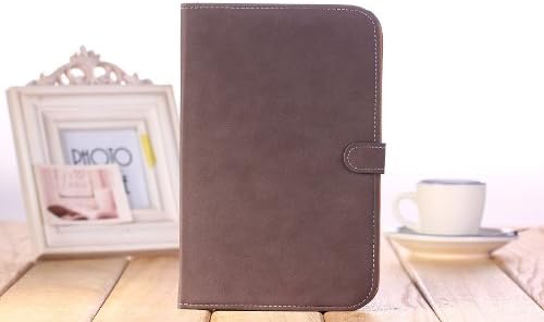 Ezydigital sheepskin leather Stand Case Cover +Credit Card Cover Cases for Samsung Galaxy Note 8.0 inch Tablet GT-N5100 / N5110