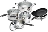Paderno 10 Piece Royale Cookware Set