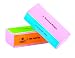 Shany Premium 4 sided, Quick Shine Block Nail Buffer, 1 Ounce (Pack of 3)