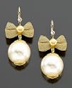 Betsey Johnson Bow Earrings