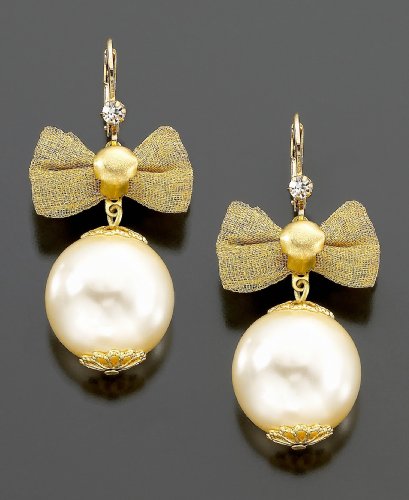 Betsey Johnson Bow Earrings