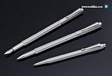 Caran D'ache Ecridor XS Retro, Silver Plated/Rhodium Coat Fine Point Fountain Pen - CA-996476