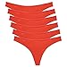 AMTopShow Women Cotton Underwear, Comfortable Thong Underwear Panties