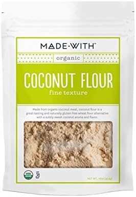MadeWith Organic Coconut Flour, Fine Texture, 16 Ounce