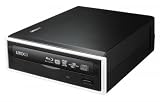 LiteOn eHBU212-06 externer Blu-ray 12x Brenner (8x DVD&plusmn;RW, 48x CD&plusmn;RW) schwarz