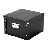IDESNS01503 - Collapsible Storage Box,Letter,12-3/4x12-3/4x8-3/8,Black