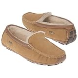 Acorn Men's Sheepskin Driver Indoor & Outdoor Slippers