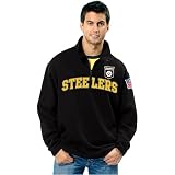G-III Pittsburgh Steelers Retro Quarter Zip Fleece