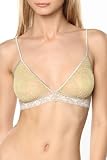 Underglam Sheer Green Flower Bralet
