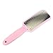 Queentools Colossal Pedicure Foot Rasp and Callus Remover Sided Stainless Steel -Remove Hard Skin Set of 2(Pink)