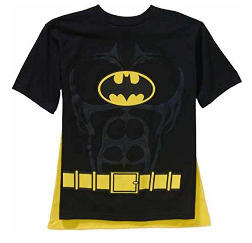 DC Comics Dark Knight Batman Costume Shirt with Cape