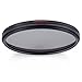Manfrotto MFADVCPL-62 62mm Advanced Circular Polarizing Filter, 12 Coating Layers, Anti-reflective Coating, Water Repellent