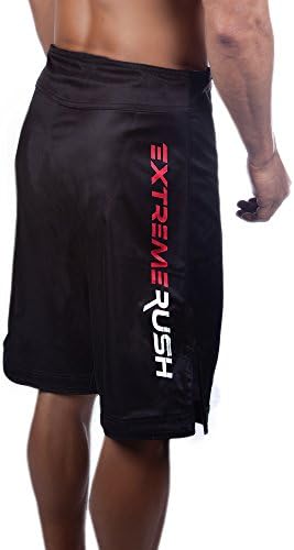 Men's Extreme Rush Reflex Boardshorts (Large (Waist 33-34"), Black)