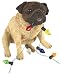 Pug (Fawn) Sandicast Holiday Ornament