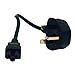 Tripp Lite Standard UK Computer Power Cord (C5 to BS-1363 UK Plug) 6-ft.(P060-006)