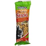 Vitakraft Rabbit Whole Grains & Wild Berries Treat Sticks 2 Pack, 4 Ounce