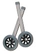 `Walker Extension Legs w/Wheels 5" (Pair) (Mfgr #10108W)