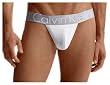 Calvin Klein Men's Steel Cotton Thong