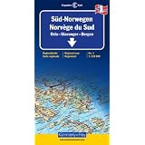 Carte routi�re : Norv�ge Sudpar Cartes K�mmerly + Frey