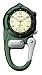 Dakota Watches - Mini Clip Microlight, Cream Military Dial, Green Case