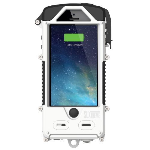 SnowLizard SLXtreme Case for iPhone 5, White SnowLizard SLXtreme Case for iPhone 5, White