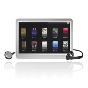 DJC TOUCHTUNE MP4/MP5 PLAYER 4.3" TOUCHSCREEN 4GB - STUNNING SLIMLINE DESIGN - Fantastic Sound Quality, HD Photo and Video viewing, e-Book reader, HD Sound Recorder, FM Radio, Expandable MicroSD Card slot - White