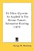Tri-Nitro-Glycerin: As Applied In The Hoosac Tunnel, Submarine Blasting (1872)