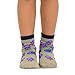 TeeHee Kids Boys Cotton Fashion Fun Crew Socks 6 Pair Pack (6-8Y, Skulls)