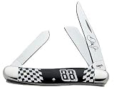 Dale Earnhardt Jr. Series 2318 Stainless Steel Medium Stockman Black Md: 08888.