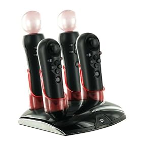 PS3 Move Charge Station Quad Port Charging Dock