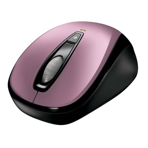 Microsoft 6BA-00025 Wireless Mobile Mouse 3000 (Pink) image