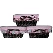 PAM Chocolate Del Basket- Set of 3