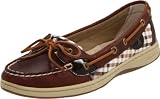 Womens Sperry, Angelfish TAN PLAID 6 M
