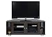 Standout 58" Majestic Angle e5822 Solid Wood Corner TV Stand / Home Entertainment Center, Espresso on Ash