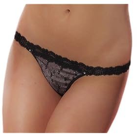 Jezebel Women's Bow Boudoir Thong