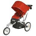 Joovy Zoom360 Swivel Wheel Jogging Stroller Red