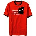 T-Shirt Ringer Red " My Schnoodle Is Smater Than Your Honor Student " Dog