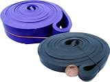 Rubberbanditz Pull Up / Crossfit Band Set - Heavy, Robust Bands (#3 & #4)