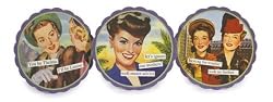 Thelma / Trouble / Mothers Coaster Set by anne taintor