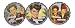 Thelma / Trouble / Mothers Coaster Set by anne taintor