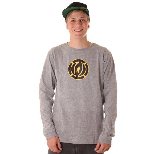 LIGHT Jungen Longsleeve T-Shirt Target, grey heather, XL, LSD310/Target Preisvergleich