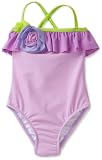 Love U Lots Baby-Girls Infant Swimsuit With Ruffle And Flower