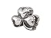 Zable(tm) Sterling Silver Shamrock Bead / Charm