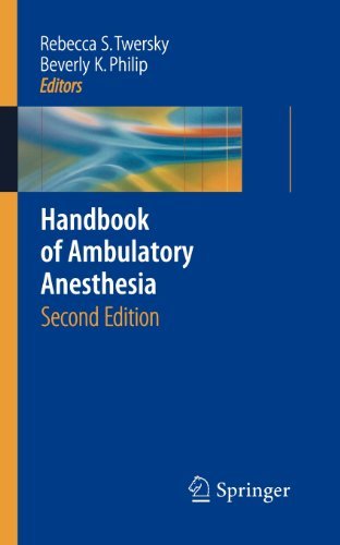 Handbook of Ambulatory Anesthesia
