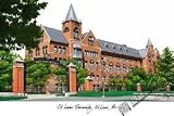 Saint Louis University Lithograph 14x10 Unframed Lithograph