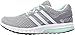 adidas Women's Galaxy Elite w Running Shoe, Mid Grey/White/Frozen Green, 9 M US