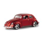 1973 Volkswagen VW Beetle Red 1:24 Diecast Model Car