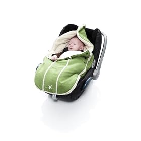 Wallaboo Newborn Baby Footmuff Lime